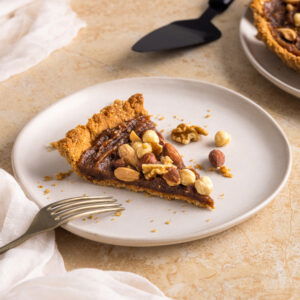 Karameltaart zonder toegevoegde suikers