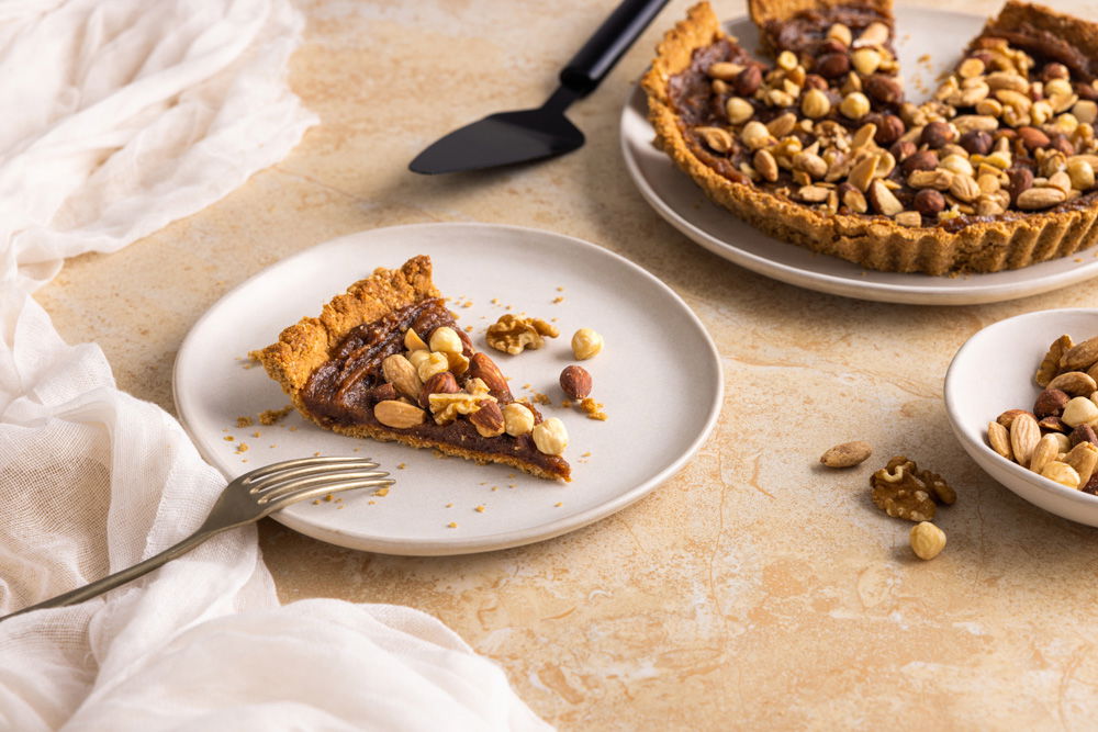 Karameltaart zonder toegevoegde suikers