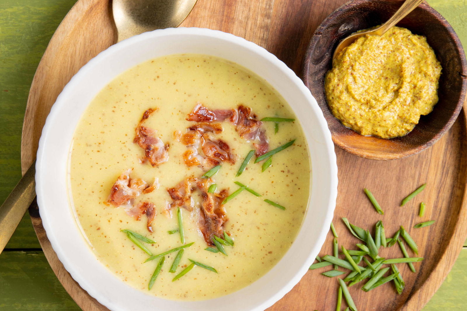 Mosterdsoep met spek