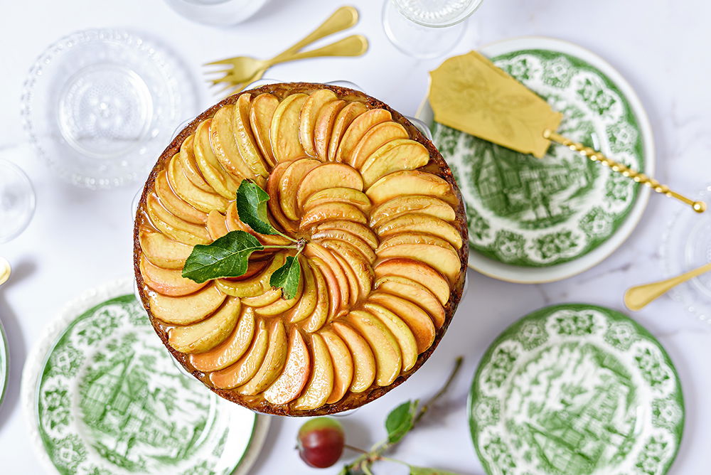 upside down appelcake