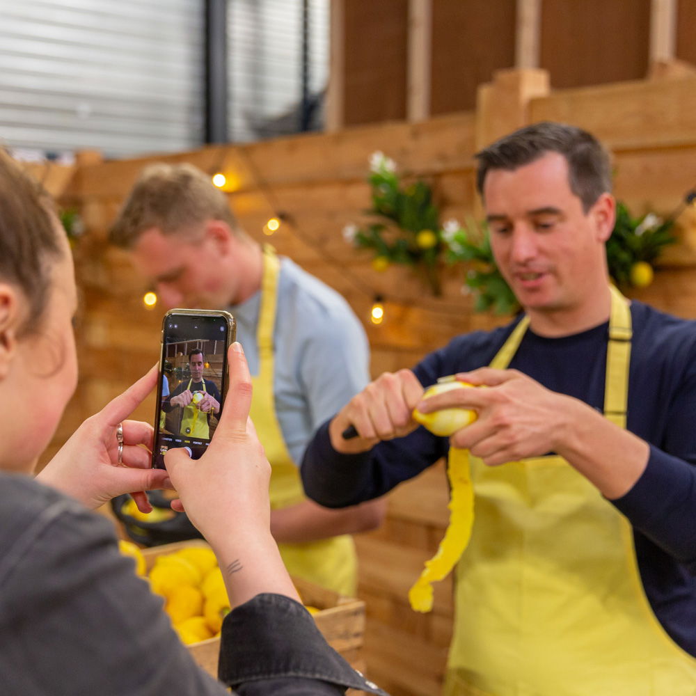 Koken met limoncello