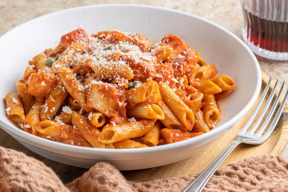 pasta arrabiata