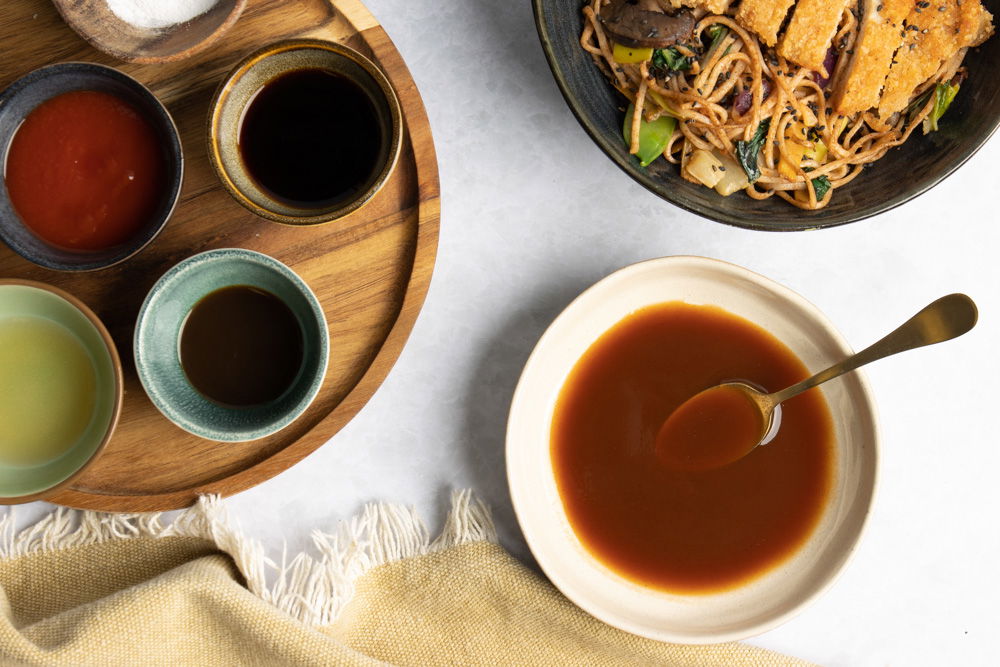 snelle tonkatsu saus