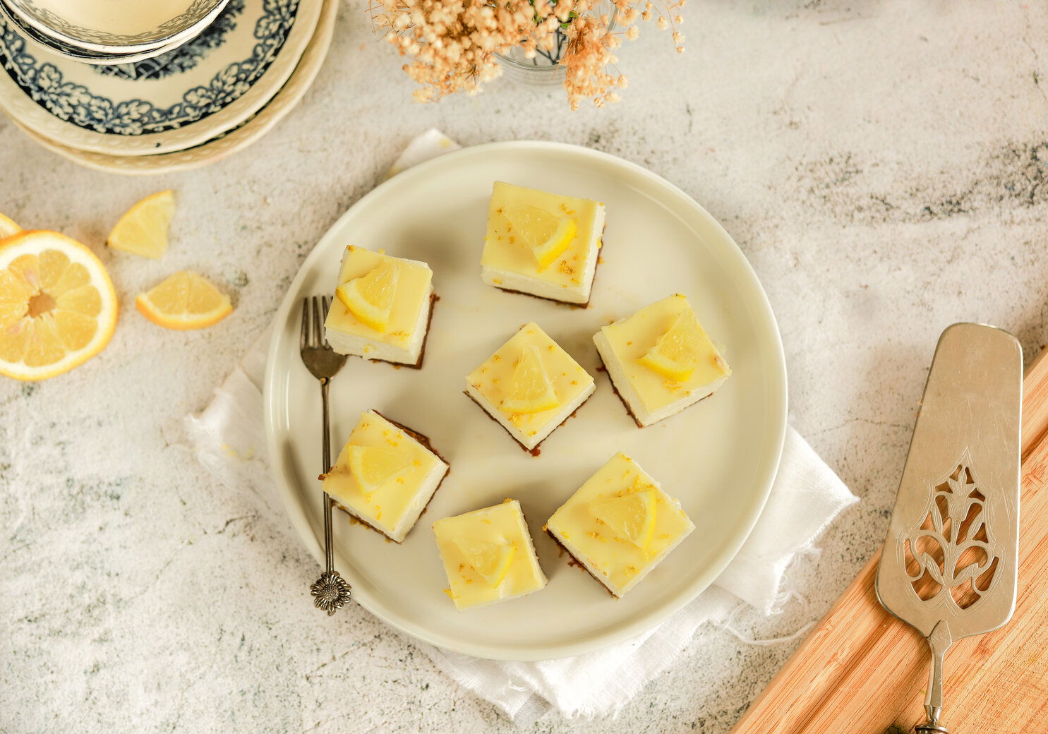 citroen witte chocolade kwarkbites