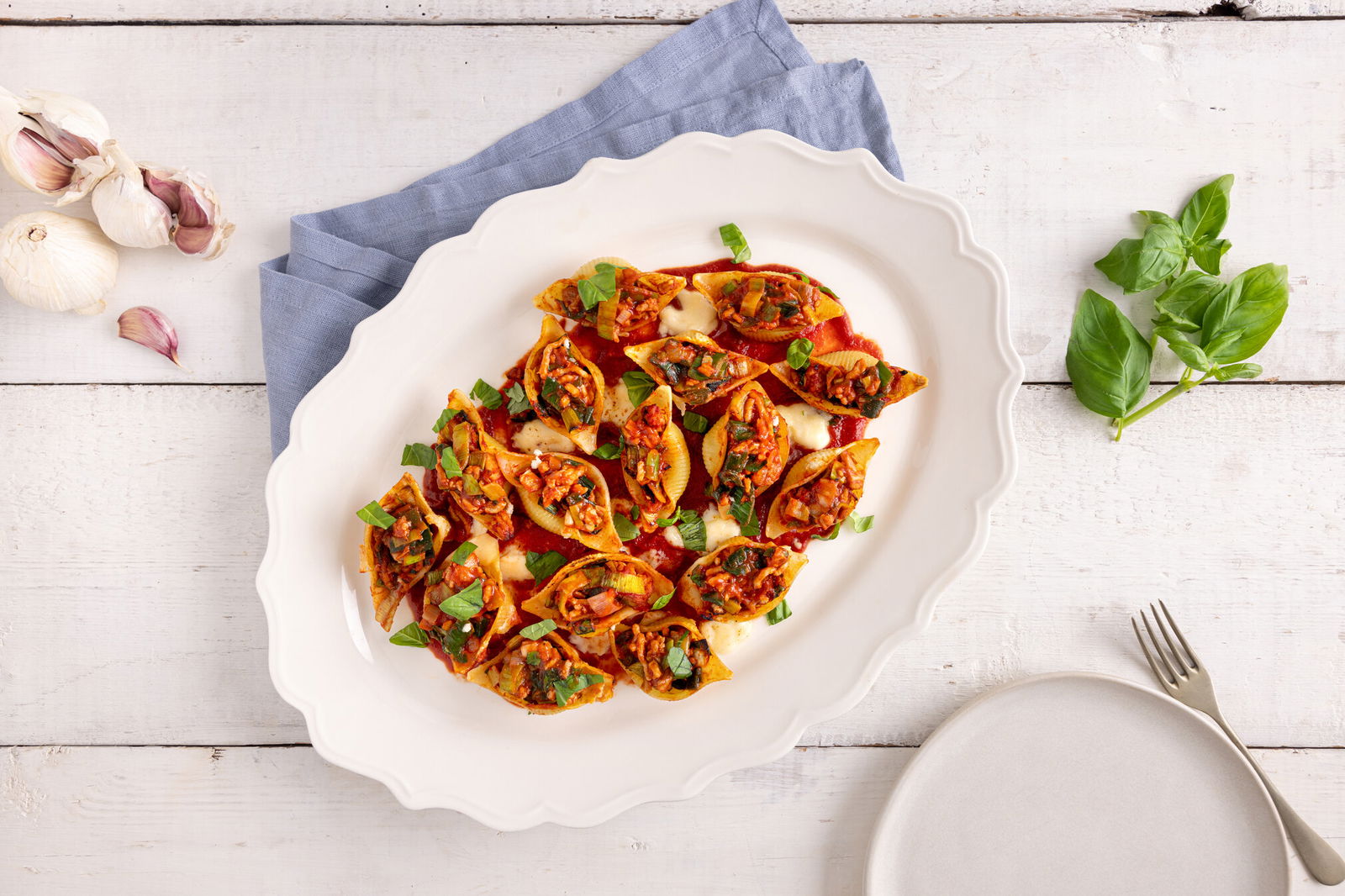 gevulde pasta schelpen