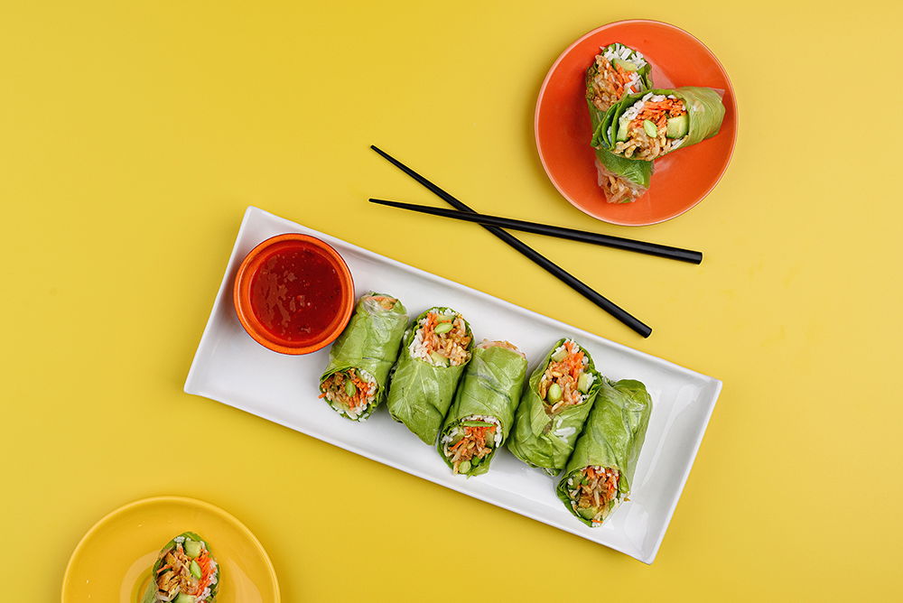 Gado gado springrolls