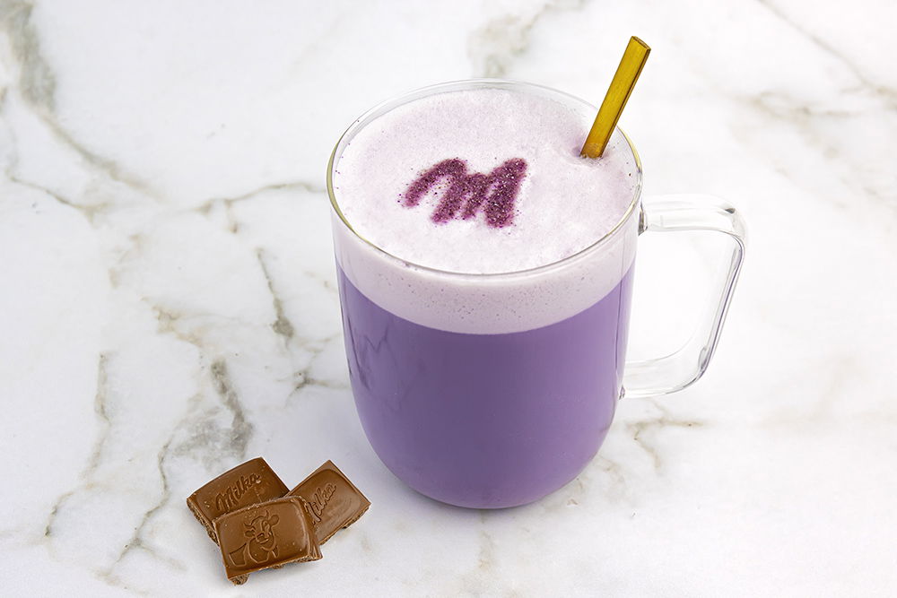 Hibiscus Thee Latte Met Chocolade