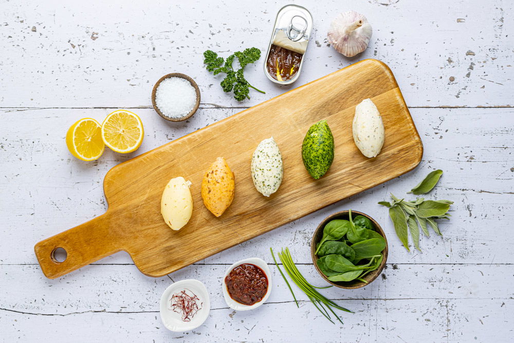 Planken Met Div Kruidenboter