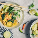 Thaise groene curry met kipdijfilet