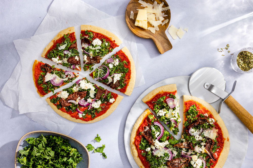 Veggi Pizza Met Boerenkool Dekamarkt