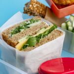 Sandwich kaas met komkommer-dille spread