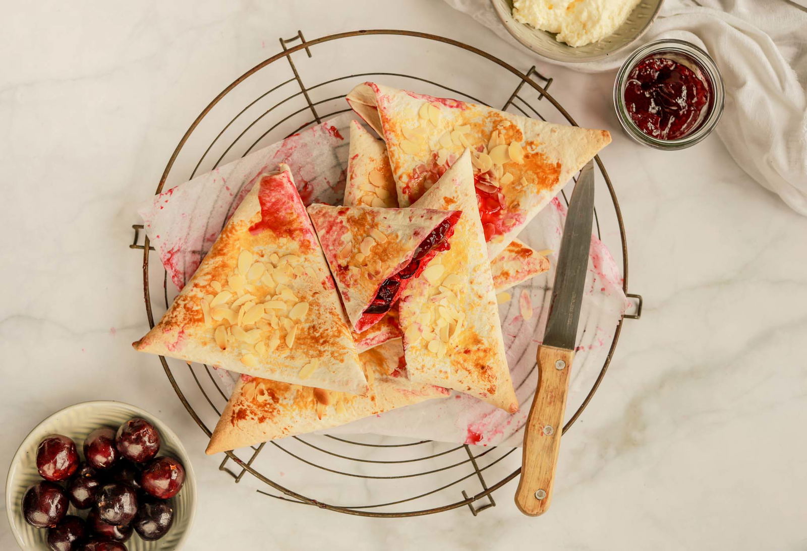 Wrapleflappen Met Kersen