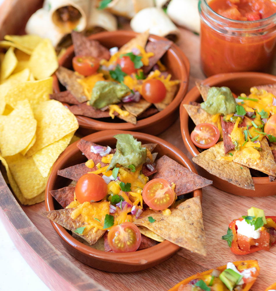 Groentenacho’s Op Borrelplank