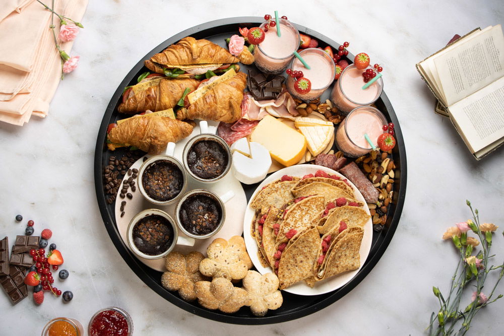 Moederdagontbijtplank