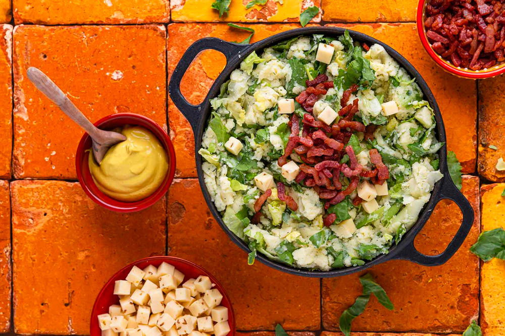 Snelle Andijviestamppot Met Spekjes En Komijnekaas