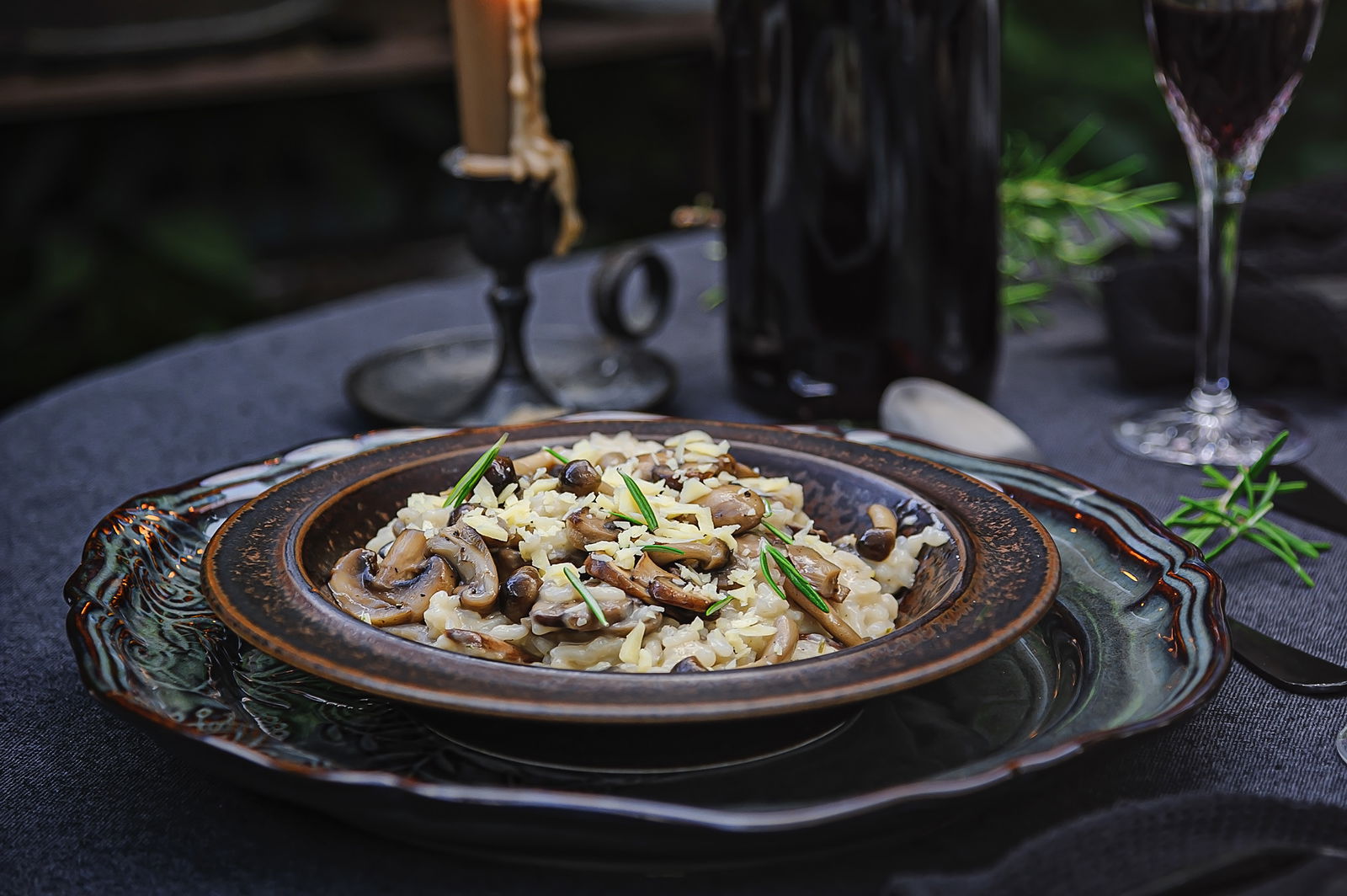 paddenstoelenrisotto