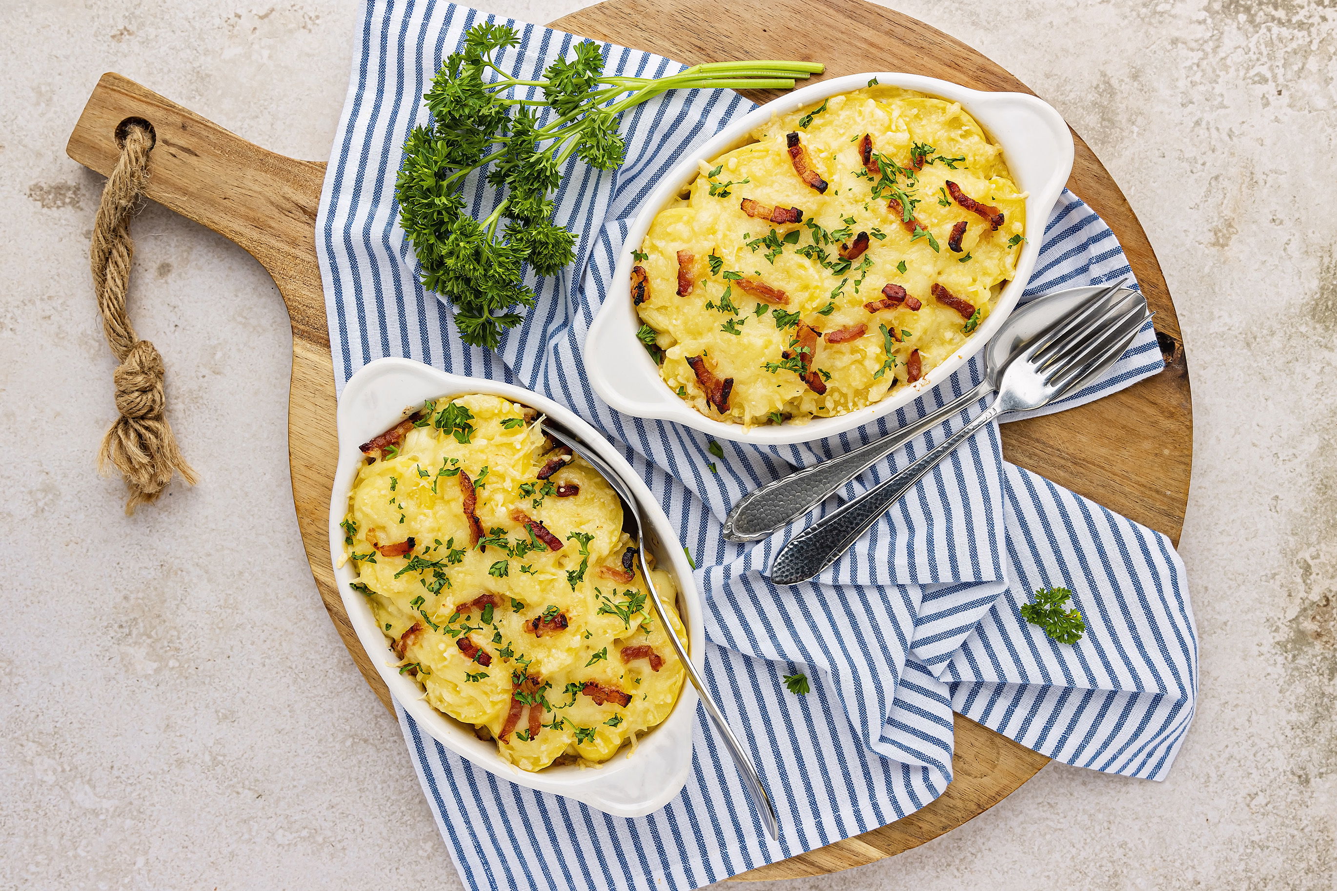 aardappelschotel bacon-ui