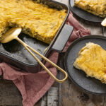 Groene lasagne met wilde zalm