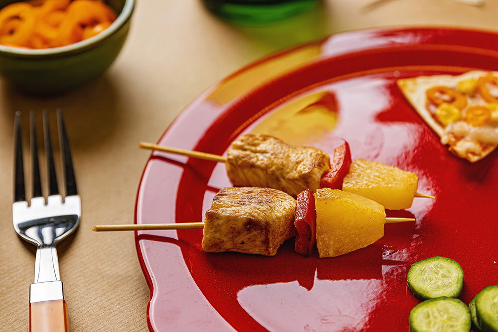 Kipspiesjes Kids Gourmet