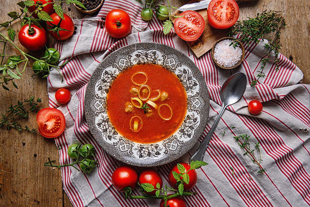 Klassieke Tomatensoep