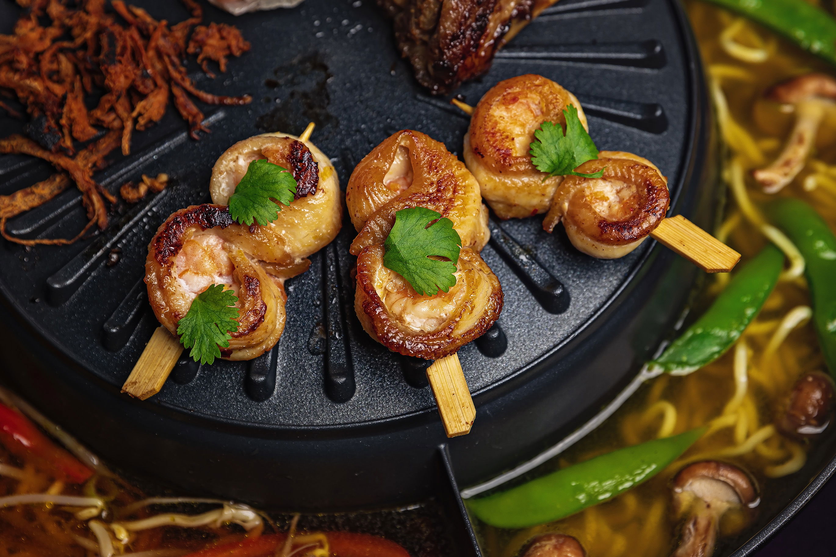 spiesjes van sliptong