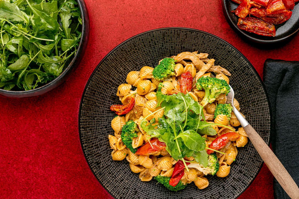 Pasta Romana Met Oesterzwam