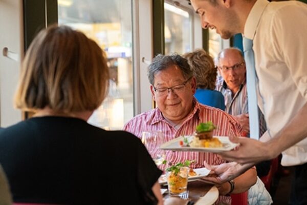 Dinner Train Eten Tafel Voor 2