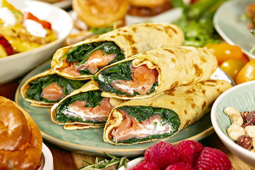 Fit met Lotte omeletwrap