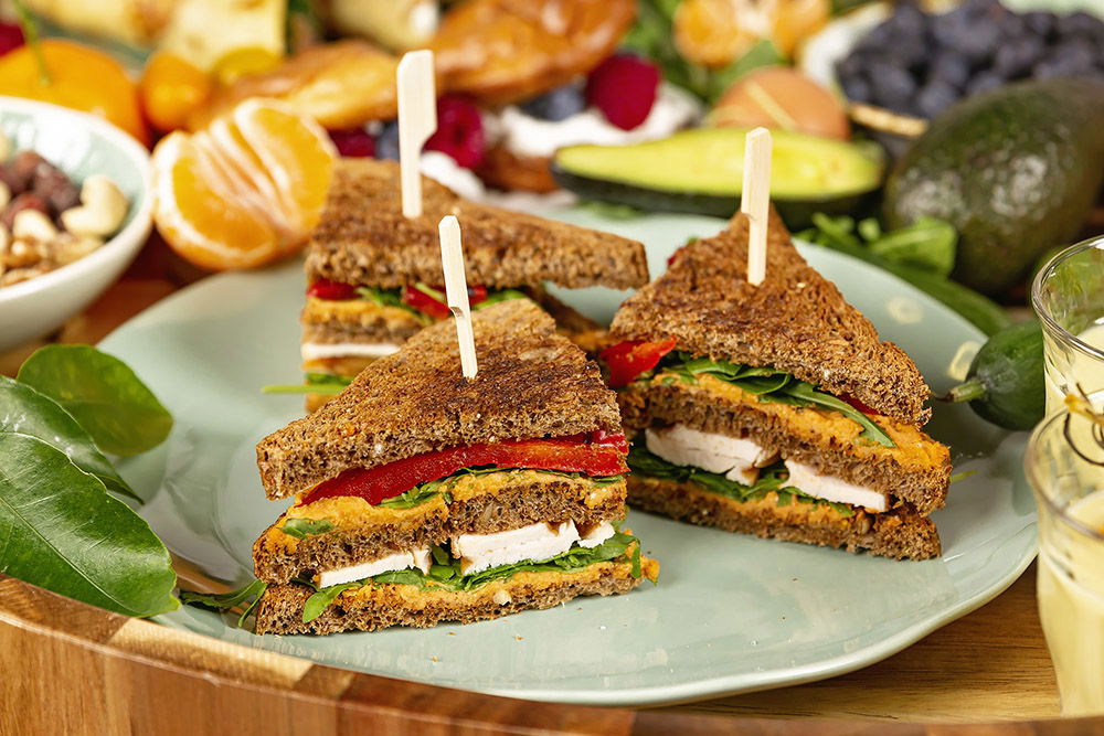 Fit met Lotte clubsandwich