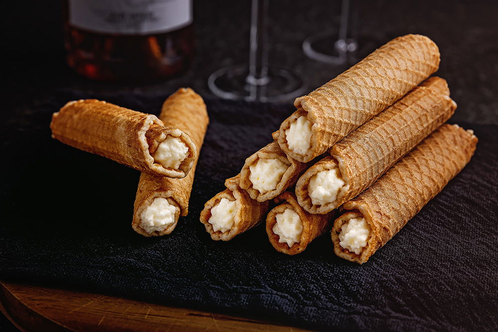 Kniepertjes Met Champagnemousse