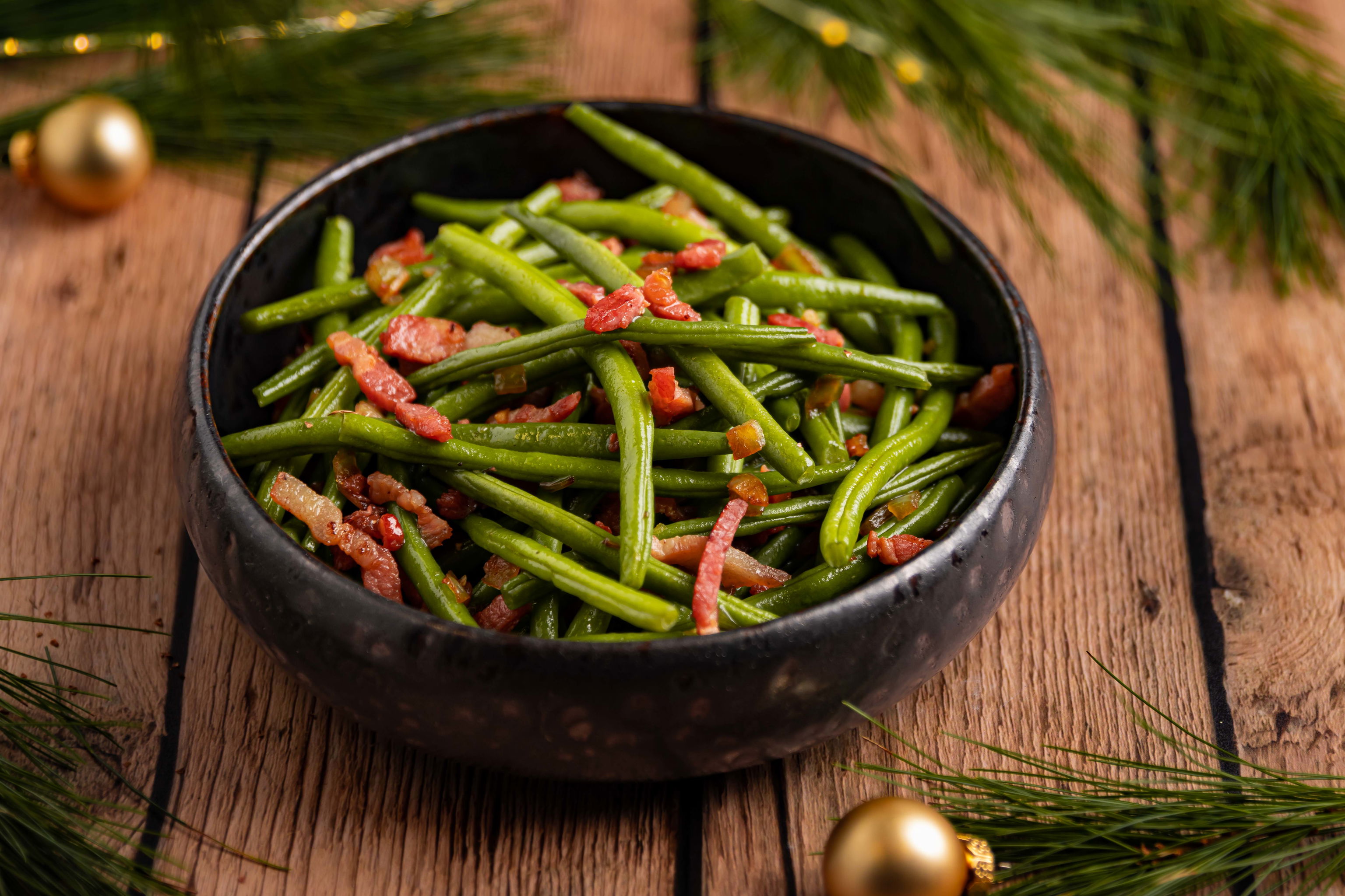 Sperziebonen Met Gember siroop