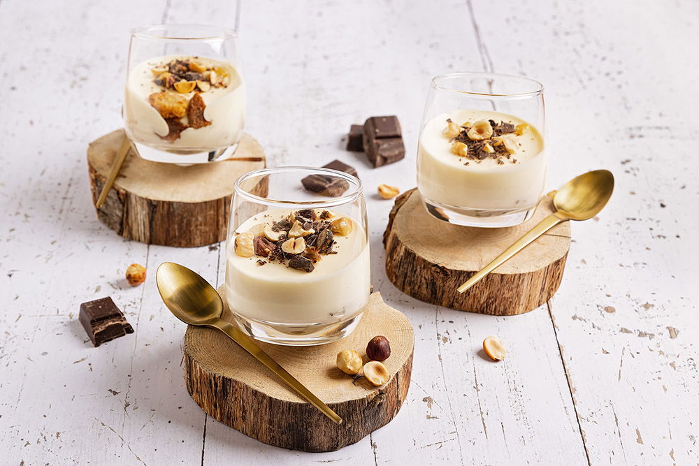 Witte Chocolademousse Met Frangelico