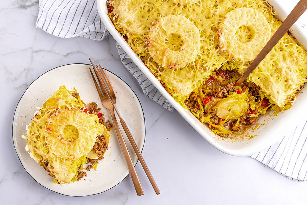 Zuurkoolovenschotel Met Gehakt & Ananas