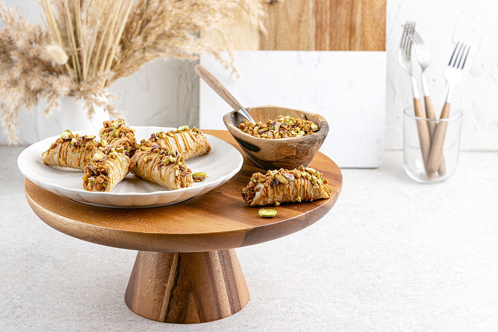 Cannoli met Lotus Biscoff