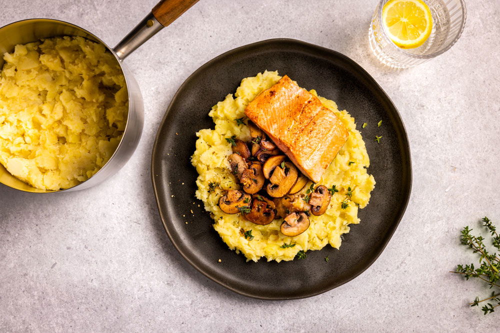 Pastinaakpuree Met Gemarineerde Kastanjechampignons 3