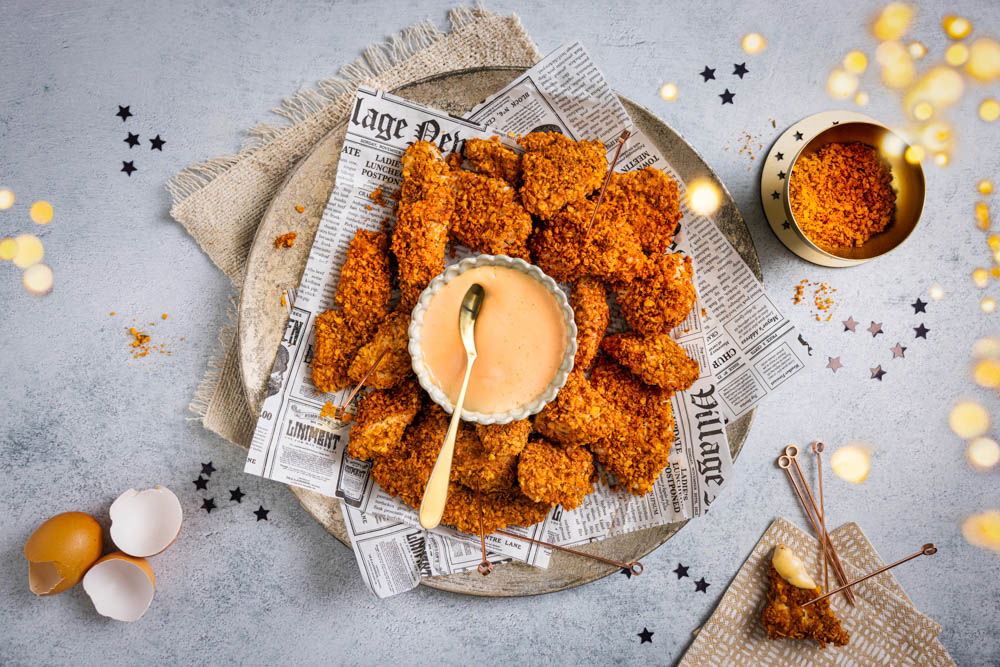 Krokante Kip Cajun Met Paprika Aioli