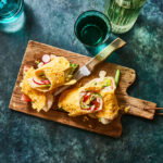 Wraps van Beemster 30+ Belegen gevuld met kip en knapperige groenten