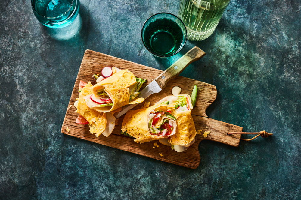 Wraps Van Beemster 30+ Belegen Gevuld Met Kip En Knapperige Groente