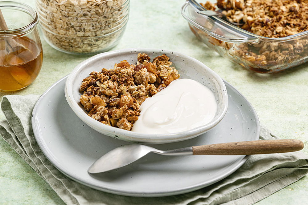 Applecrumble Ontbijtje