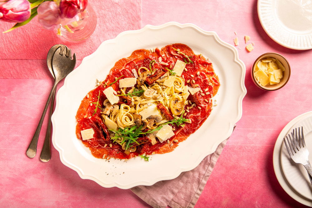 Carpaccio Met Truffel Pasta 2