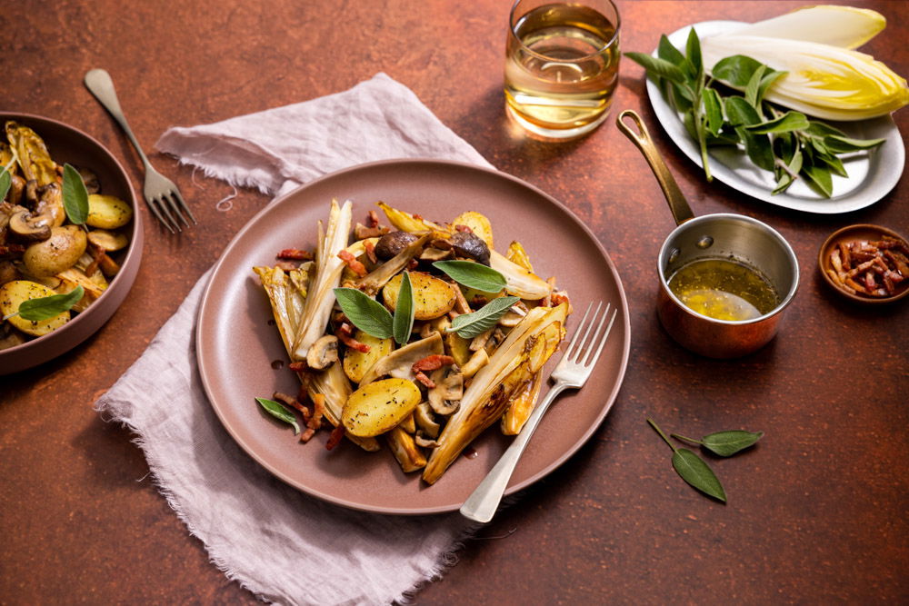 Gebakken Witlof Met Krieltjes 2