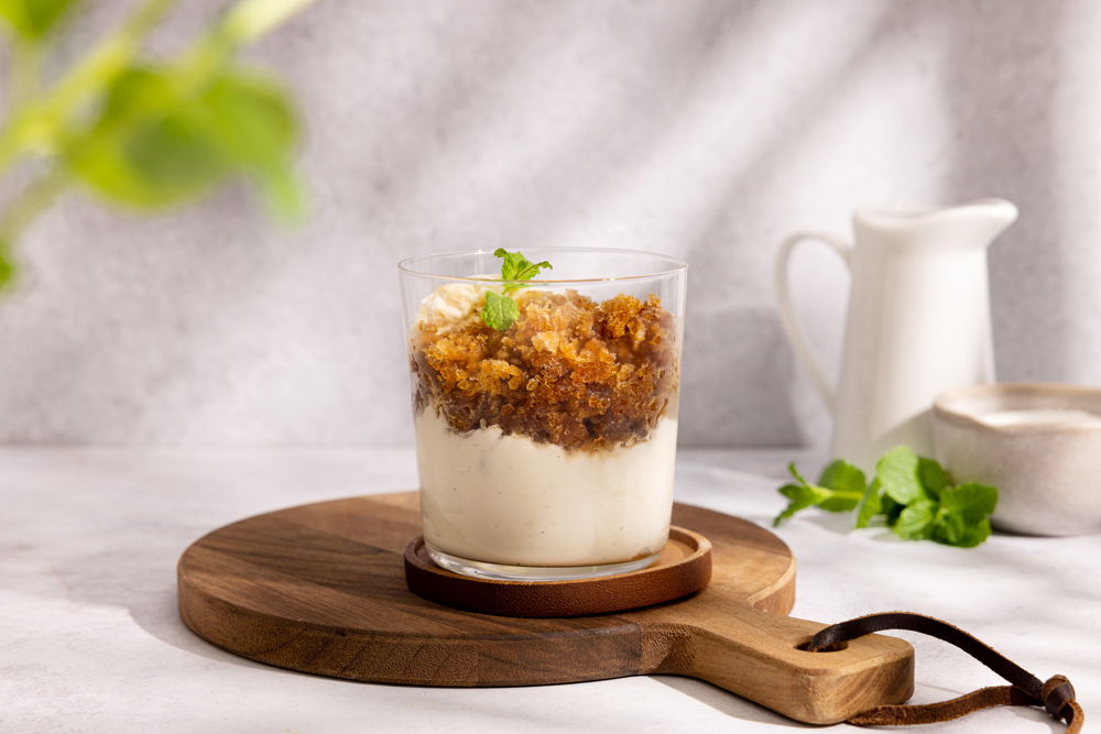 Granita Koffie Met Vanilleroom