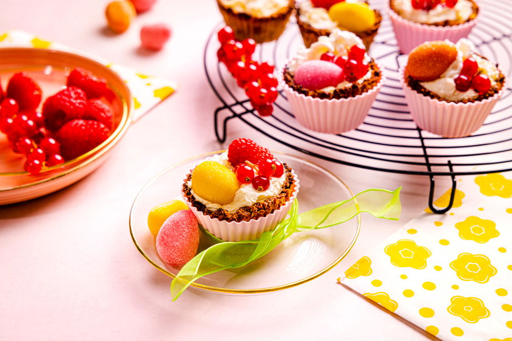 Havermout Taartjes Met Slagroom