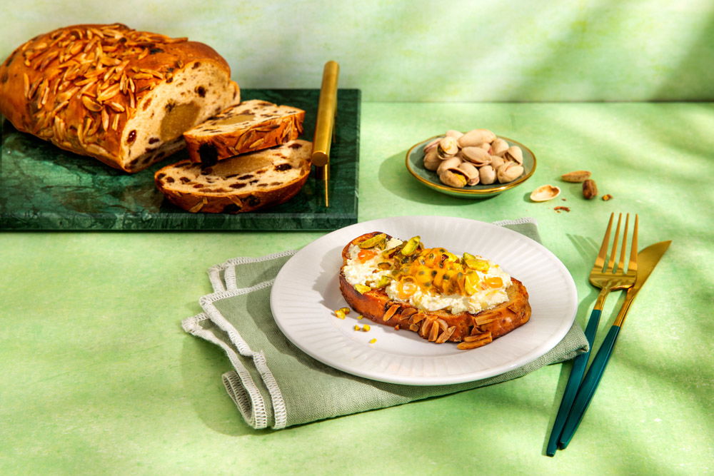 Notenstol Met Sinaasappel Mascarpone