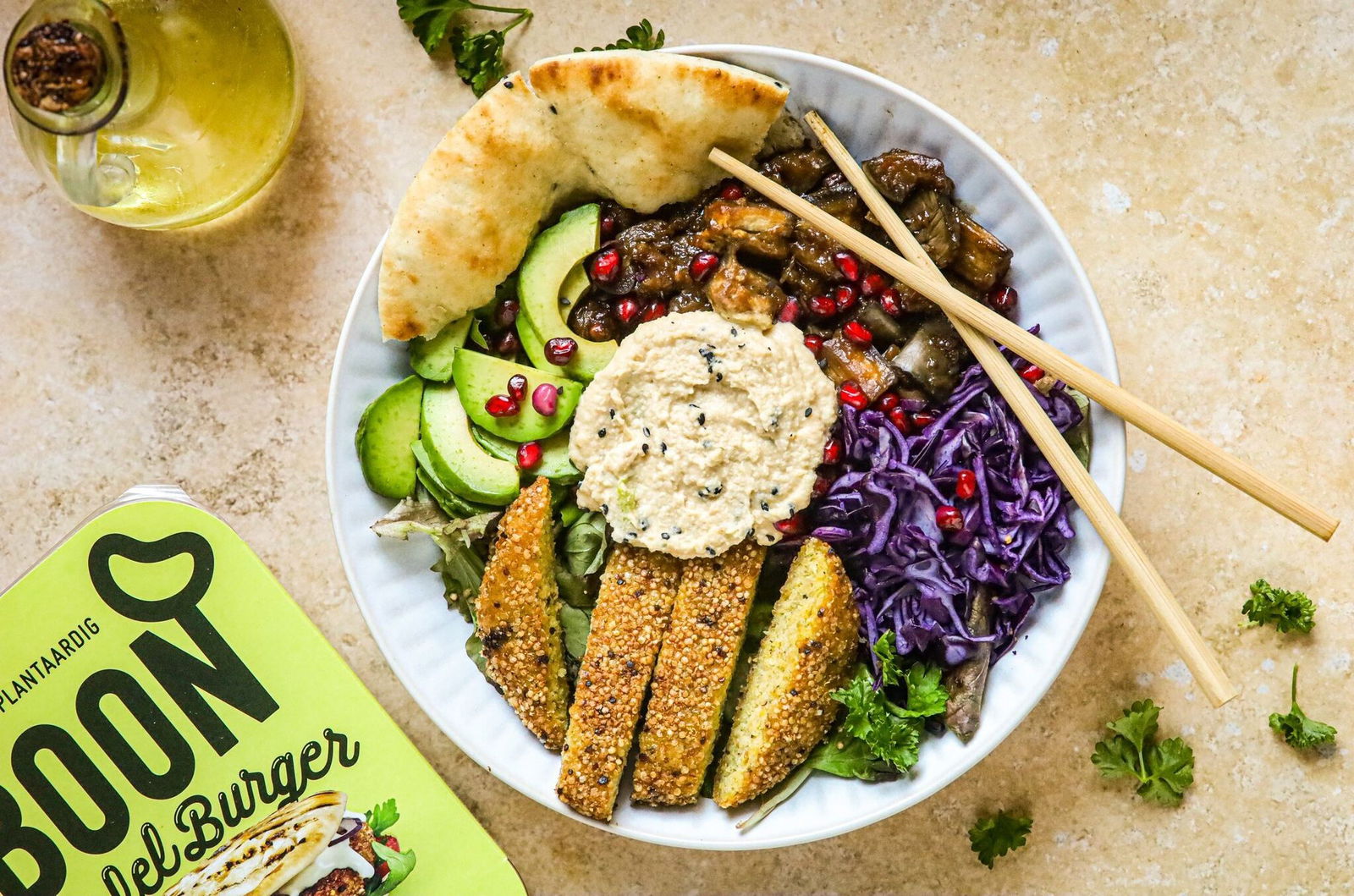 BOON Falafelburger Bowl Lenna Omrani