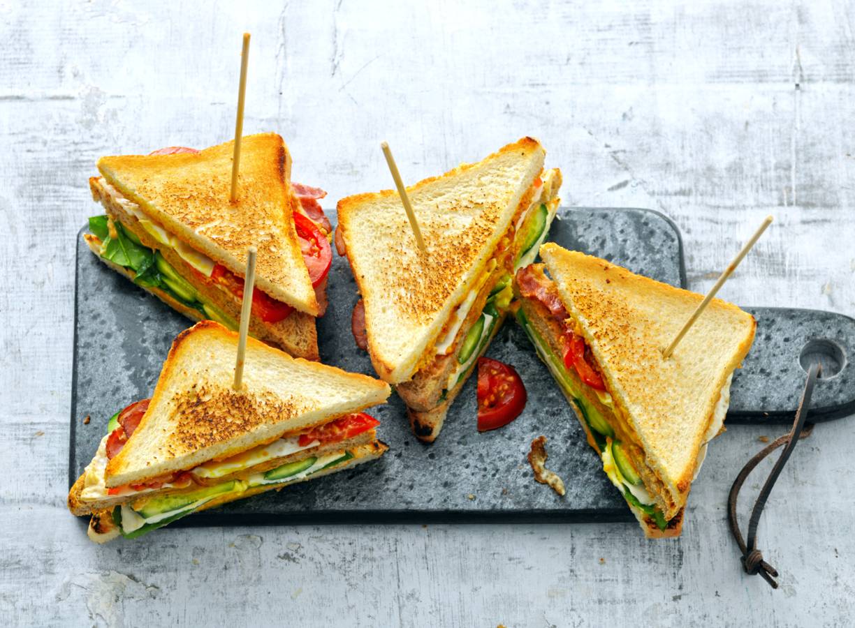 Club Sandwich Met Mozzarella