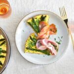 Frittata met groene aspergetips