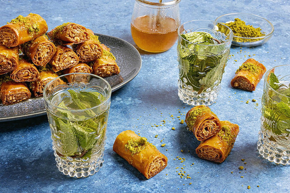 Griekse Baklava Rolletjes