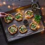 Mini galette met courgette