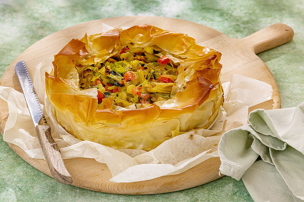 Zuid Afrikaanse Kip In Filodeeg